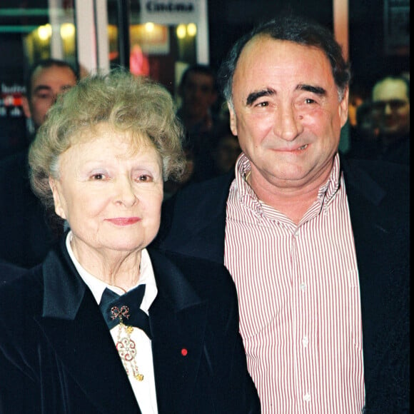 Claude Brasseur et sa mère Odette Joyeux.