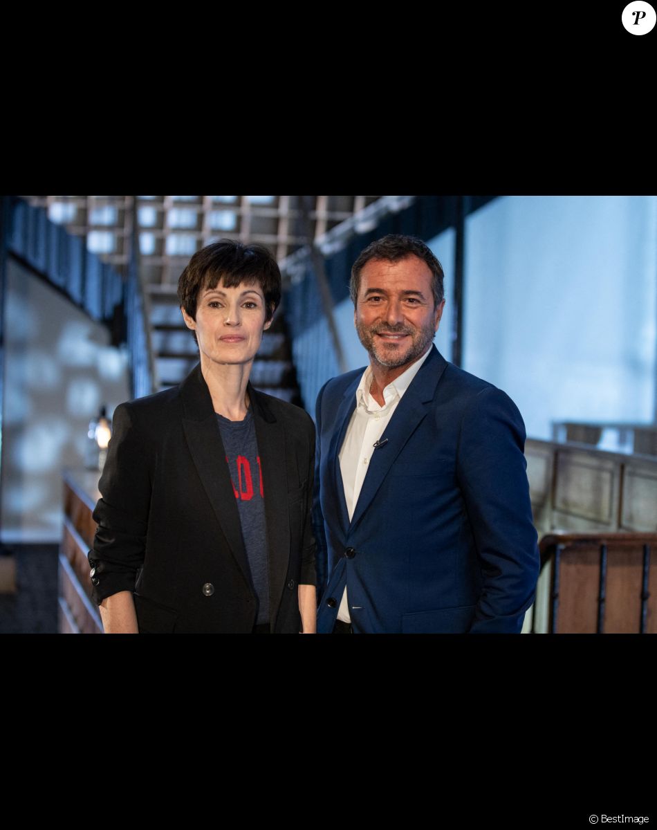 Marie-Claude Pietragalla lors de l'enregistrement de l'émission "Animaux Stars" présentée par Bernard Montiel. © Jeremy Melloul/Bestimage