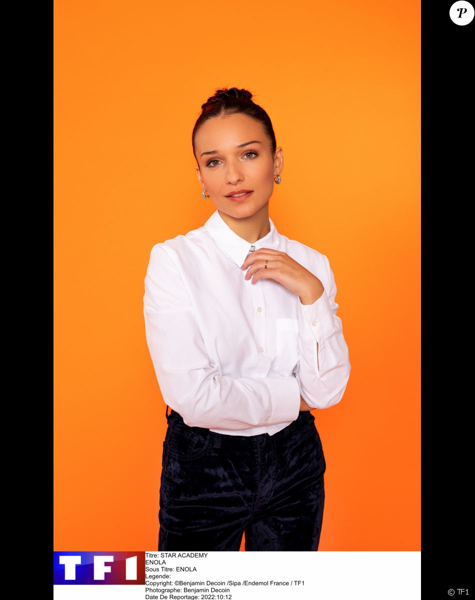 Enola, candidate de la Star Academy sur TF1.