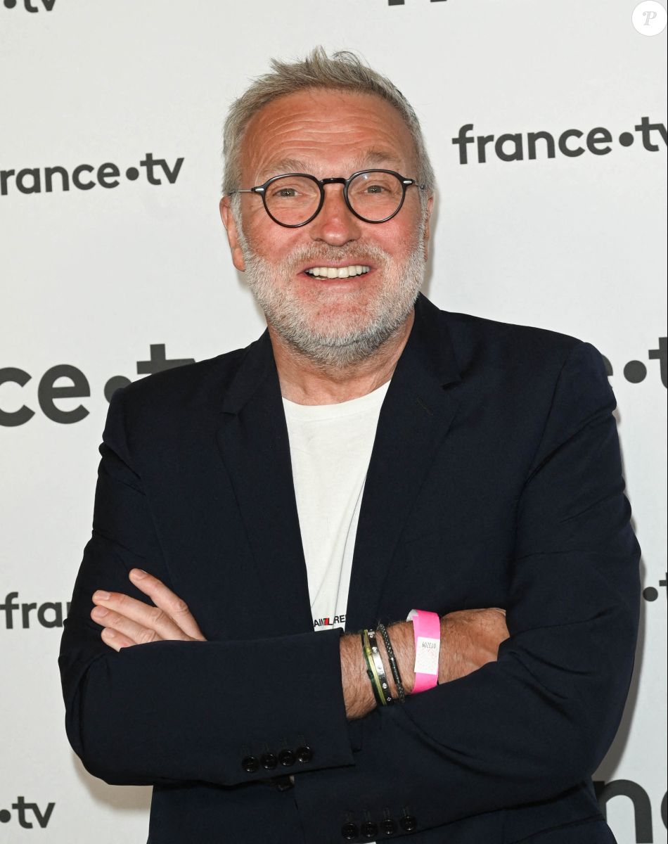 Laurent Ruquier au photocall pour la conférence de presse de rentrée de France TV à la Grande Halle de la Villette à Paris. © Coadic Guirec/Bestimage.
