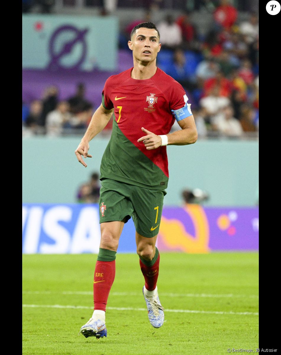 Cristiano Ronaldo (POR) - Match de football de la Coupe du Monde de la FIFA, Qatar 2022 : Groupe H - Le Portugal remporte la victoire face au Ghana (3-2) au Stade 974 à Doha le 24 novembre 2022. © JB Autissier / Panoramic / Bestimage