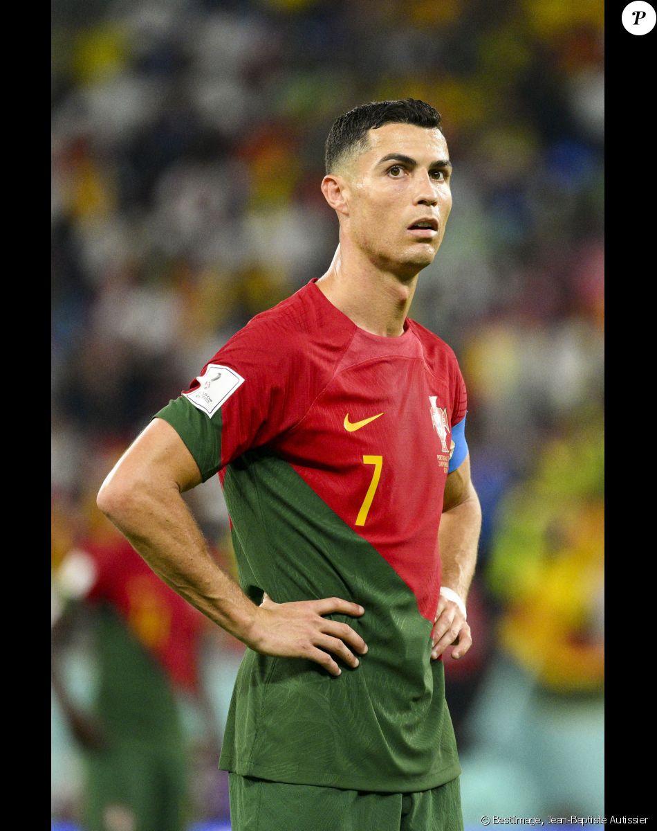 Cristiano Ronaldo lors du match de football du groupe H opposant le Portugal au Ghana lors de coupe de Monde au stade 974 à Doha au Qatar. © Jean-Baptiste Autissier/Panoramic/Bestimage