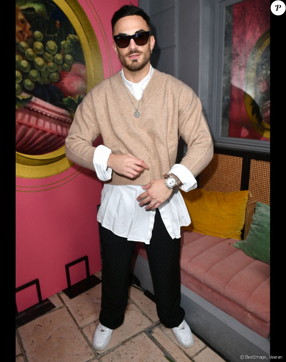 Exclusif - Antoine Goretti - Link Party pour le lancement de l'instax Square Link by Fujifilm au Chéper à Paris le 24 novembre 2022. © Veeren/Bestimage