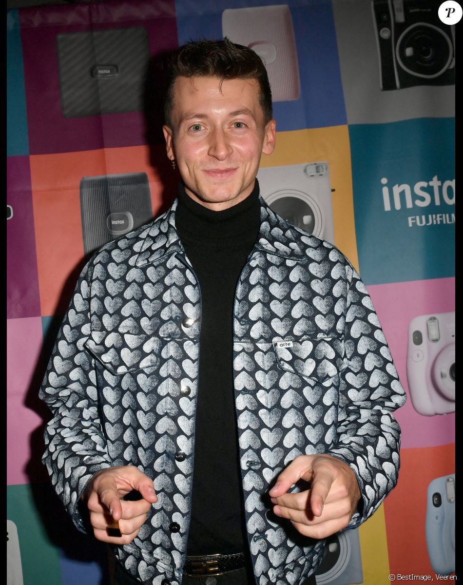 Exclusif - Stanislas Souffoy-Rittner (Star Academy 2022) - Link Party pour le lancement de l'instax Square Link by Fujifilm au Chéper à Paris le 24 novembre 2022. © Veeren/Bestimage