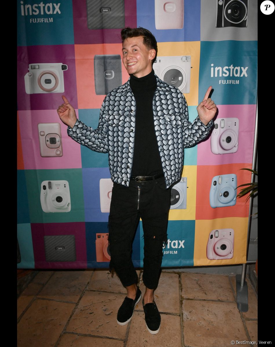 Exclusif - Stanislas Souffoy-Rittner (Star Academy 2022) - Link Party pour le lancement de l'instax Square Link by Fujifilm au Chéper à Paris le 24 novembre 2022. © Veeren/Bestimage