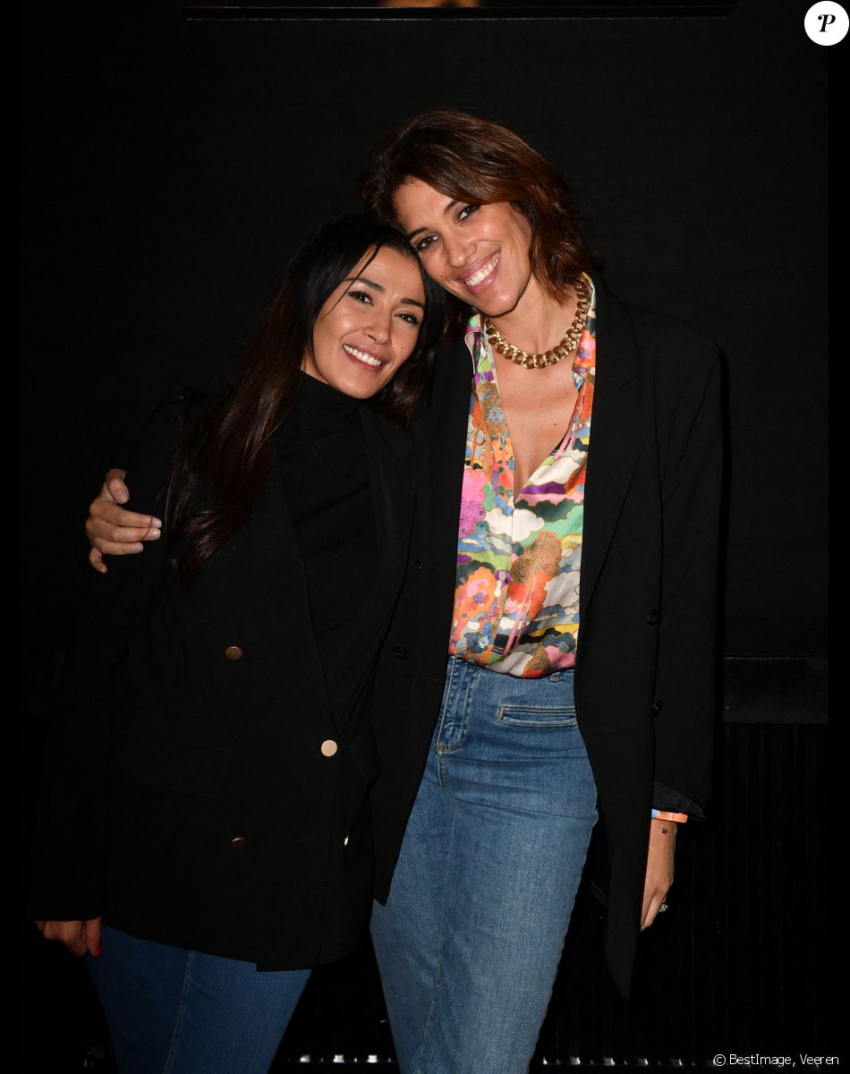 Exclusif - Laurie Cholewa et Karima Charni - Link Party pour le lancement de l'instax Square Link by Fujifilm au Chéper à Paris le 24 novembre 2022. © Veeren/Bestimage