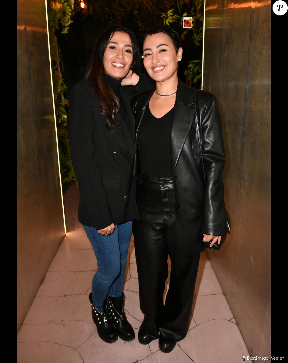 Exclusif - Karima Charni, Hédia Charni - Link Party pour le lancement de l'instax Square Link by Fujifilm au Chéper à Paris le 24 novembre 2022. © Veeren/Bestimage