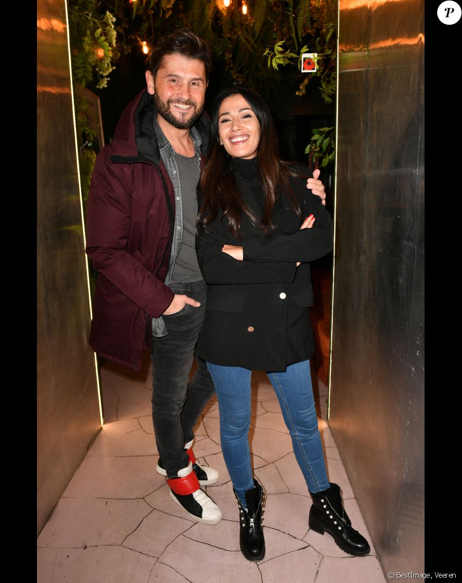 Exclusif - Christophe Beaugrand et Karima Charni - Link Party pour le lancement de l'instax Square Link by Fujifilm au Chéper à Paris le 24 novembre 2022. © Veeren/Bestimage