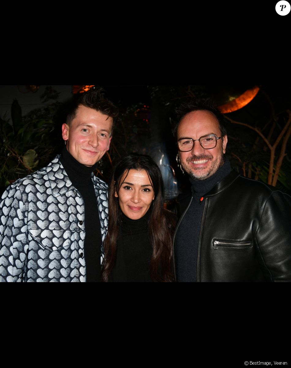 Exclusif - Stanislas Souffoy-Rittner (Star Academy 2022), Karima Charni et Jarry - Link Party pour le lancement de l'instax Square Link by Fujifilm au Chéper à Paris le 24 novembre 2022. © Veeren/Bestimage