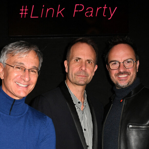 Exclusif - Laurent Petitguillaume, guest, Jarry - Link Party pour le lancement de l'instax Square Link by Fujifilm au Chéper à Paris le 24 novembre 2022. © Veeren/Bestimage