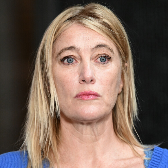 Valeria Bruni Tedeschi au photocall du film "Les Amandiers" ("Forever Young") à Rome, le 25 novembre 2022. 