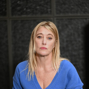 Valeria Bruni Tedeschi au photocall du film "Les Amandiers" ("Forever Young") à Rome, le 25 novembre 2022. 