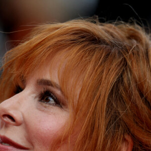 Info du 13 mai 2022 - La chanteuse Mylène Farmer a rompu avec Benoît Di Sabatino, son compagnon depuis 2002 - Mylène Farmer - Montée des marches du film « OSS 117 : Alerte rouge en Afrique Noire » lors du 74ème Festival International du Film de Cannes. Le 17 juillet 2021 © Borde-Jacovides-Moreau / Bestimage  Red carpet for the movie « OSS 117 : Alerte rouge en Afrique Noire » during the 74th Cannes International Film festival. On July 17th 2021 