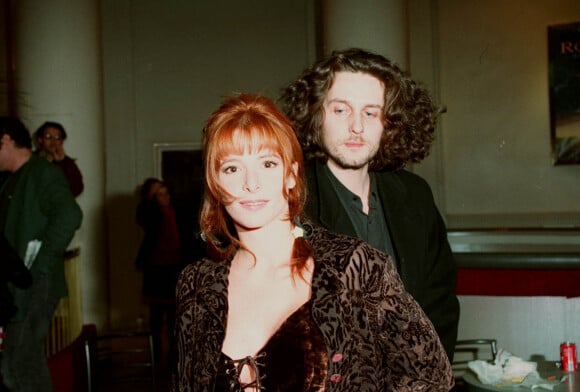 Mylène Farmer et Laurent Boutonnat à l'avant-première du film "Giorgino" à Paris le 4 octobre 1994.