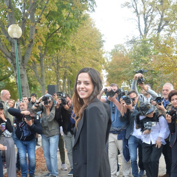 Anouchka Delon enceinte - Arrivées au défilé Elie Saab "Collection Prêt-à-Porter Printemps/Eté 2020" lors de la Fashion Week de Paris (PFW), le 28 septembre 2019. © Veerren Ramsamy - Christophe Clovis / Bestimage 