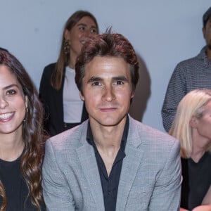 Anouchka Delon enceinte et son compagnon Julien Dereims - Arrivées au défilé Elie Saab "Collection Prêt-à-Porter Printemps/Eté 2020" lors de la Fashion Week de Paris (PFW), le 28 septembre 2019. © Olivier Borde / Bestimage 