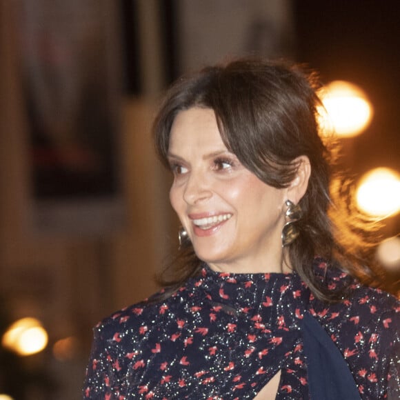 Juliette Binoche et Hirokazu Koreeda - Première du film "La Vérité" lors du 67ème festival du film de Saint-Sébastien le 22 septembre 2019. 