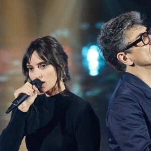 Exclusif - Madimmi, Marc Lavoine - Enregistrement de l'émission "La fête de la Chanson française" à Paris, diffusée le 29 novembre sur France 2. Le 7 novembre 2022 © Cyril Moreau-Veeren / Bestimage