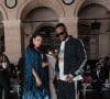Exclusif - Demdem et Dadju au Front Row du défilé Koché Collection Femme Prêt-à-porter Printemps/Eté 2023 lors de la Fashion Week de Paris, le 24 septembre 2022.