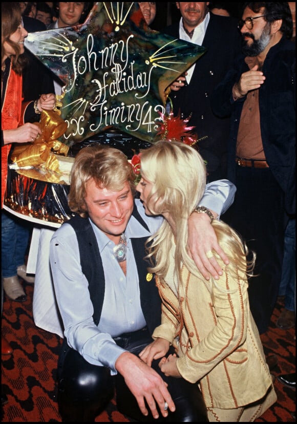 Johnny Hallyday et Sylvie Vartan, en 1979