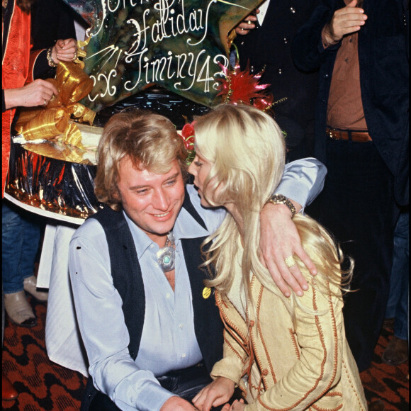 Johnny Hallyday et Sylvie Vartan, en 1979