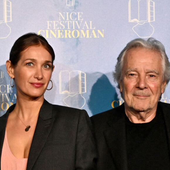 Yvan Attal Caroline Anglade, Pierre Arditi et Pascale Arbillot durant la soirée de clôture et remise des prix de la 4eme édition du Nice Festival CinéRoman au cinéma Pathé Gare du Sud à Nice, le 9 octobre 2022. © Bruno Bebert/Bestimage