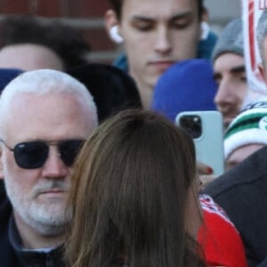 Catherine (Kate) Middleton, princesse de Galles, arrive pour visiter le Centre sur l'enfant en développement de l'Université Harvard de Cambridge à Boston, Massachusetts, Etats-Unis, le 2 décembre 2022. 