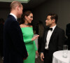 Le prince William, prince de Galles, et Catherine (Kate) Middleton, princesse de Galles, Rami Malek lors de la 2ème cérémonie "Earthshot Prize Awards" au "MGM Music Hall de Fenway" à Boston, le 2 décembre 2022. Au cours de cette soirée, les noms des lauréats seront révélés. 
