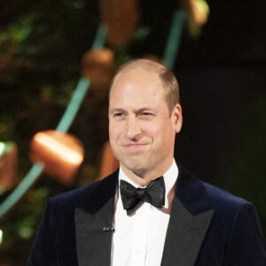 Le prince William, prince de Galles, lors de la 2ème cérémonie "Earthshot Prize Awards" au "MGM Music Hall de Fenway" à Boston, le 2 décembre 2022. Au cours de cette soirée, les noms des lauréats seront révélés. 