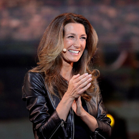 Exclusif - Anne-Claire Coudray - Surprises - Enregistrement de l'émission "La Chanson secrète 10" diffusée sur TF1 le 22 janvier 2022 © Jacovides-Moreau / Bestimage