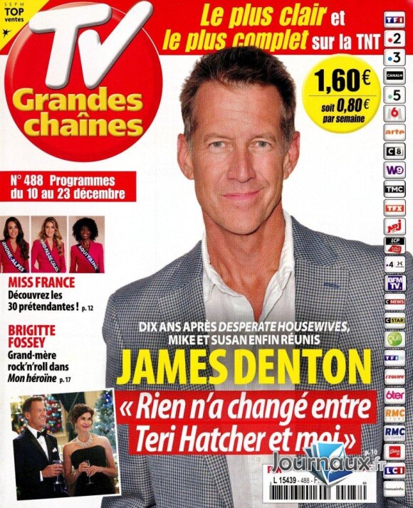 Couverture du magazine "TV Grandes Chaînes".