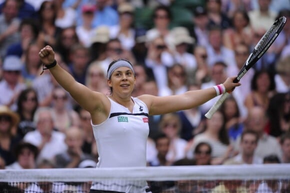 Marion Bartoli victorieuse le 4 juillet 2013 à Wimbledon