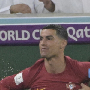 Cristiano Ronaldo - Match "Portugal - Suisse (6-1)" lors de la Coupe du Monde 2022 au Qatar, le 6 décembre 2022. © Andre Ricardo/Sport Press Photo via Zuma Press/Bestimage
