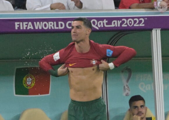 Cristiano Ronaldo - Match "Portugal - Suisse (6-1)" lors de la Coupe du Monde 2022 au Qatar, le 6 décembre 2022. © Andre Ricardo/Sport Press Photo via Zuma Press/Bestimage
