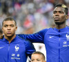 Kylian Mbappé et Paul Pogba lors du match de ligue des nations opposant la France à l'Allemagne au stade de France à Saint-Denis, Seine Saint-Denis, France, le 16 octobre 2018. La France a gagné 2-1. © Pierre Perusseau/Bestimage