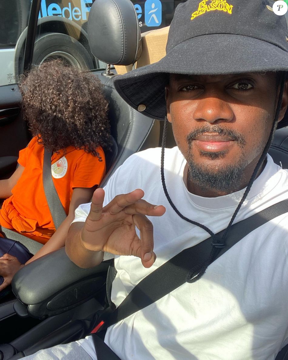 Black M et son fils Isaac. Instagram. Le 5 septembre 2022. Purepeople
