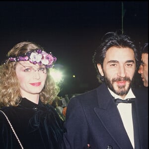 Jeane Manson et Richard Berry à la soirée des César en 1985