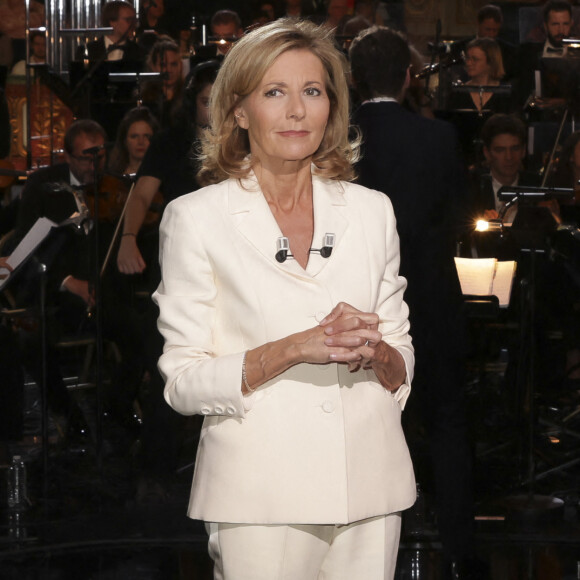 Exclusif - Claire Chazal - Enregistrement de l'émission "Le Grand Echiquier" à l'Opéra Royal de Versailles, diffusée sur France 3 © Jack Tribeca / Bestimage