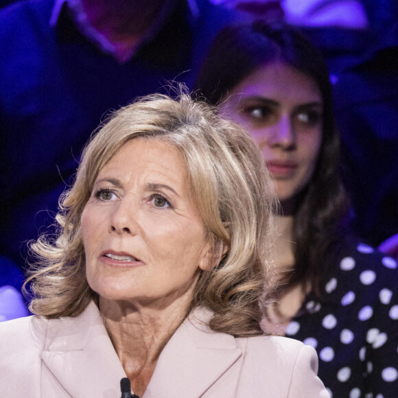 Exclusif - Claire Chazal - Enregistrement de l'émission "Le grand échiquier", diffusée le 29 avril sur France 2 © Cyril Moreau / Bestimage