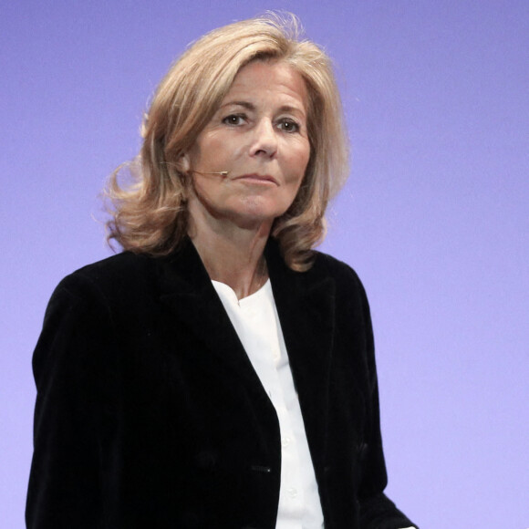 Claire Chazal - Personnalités lors d'une veillée de paix pour l'Ukraine au Palais de Chaillot à Paris. © Stéphane Lemouton / Bestimage
