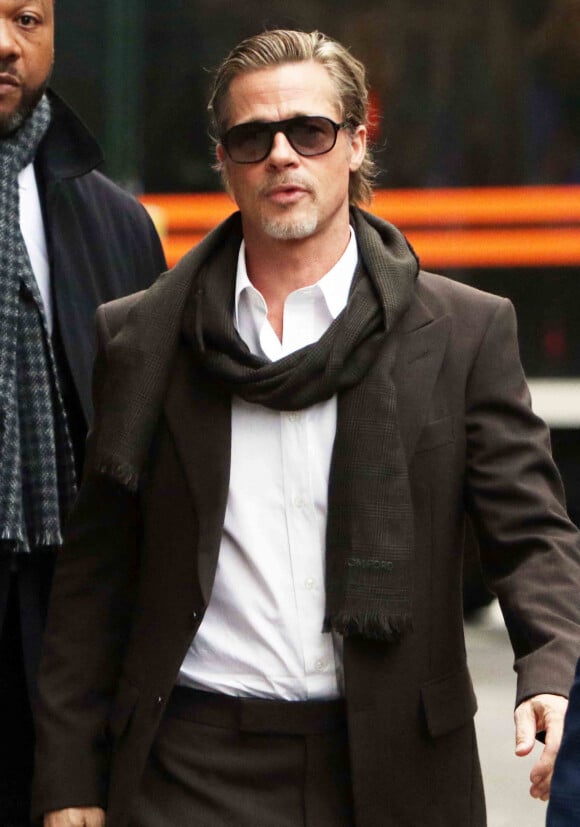 Brad Pitt - Première de "Babylon" à New York.