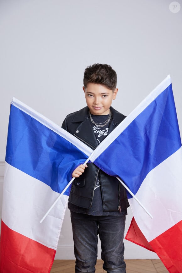 Exclusif - Rendez-vous avec le chanteur Lissandro à l'occasion du concours de l'Eurovision Junior. Le 24 septembre 2022. © Cyril Moreau/Bestimage