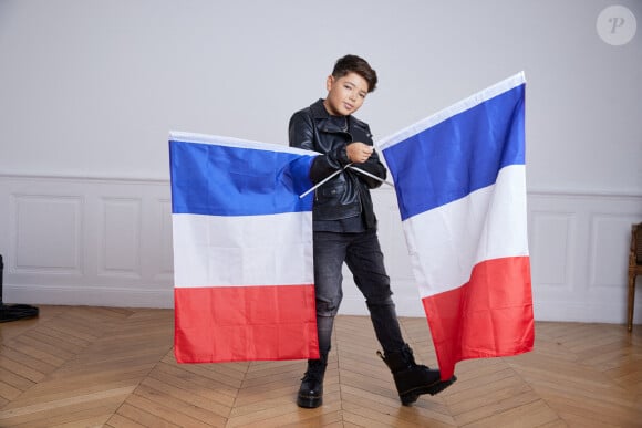 Info - Le jeune chanteur français Lissandro remporte l'Eurovision junior 2022 - Exclusif - No Web - Rendez-vous avec le chanteur Lissandro à l'occasion du concours de l'Eurovision Junior. Le 24 septembre 2022 © Cyril Moreau / Bestimage