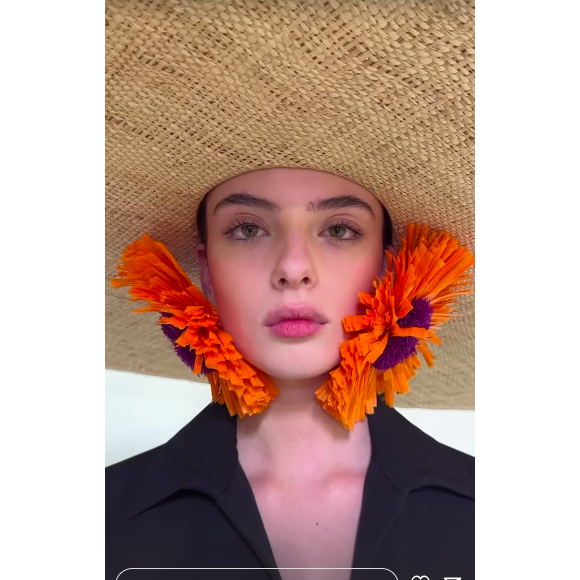 Deva Cassel au défilé Jacquemus