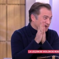Renaud Capuçon taquin avec Laurence Ferrari, blague et déclaration d'amour en direct
