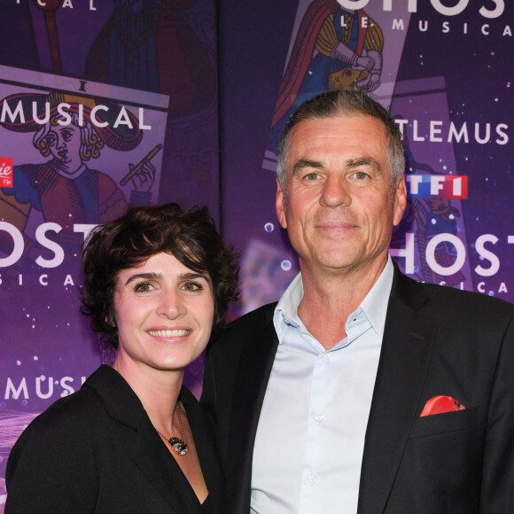 Bruno Gaccio et sa compagne Anne-Laure Gruet à la générale de la comédie musicale "Ghost" au théâtre Mogador à Paris, le 26 septembre 2019. © Guirec Coadic/Bestimage