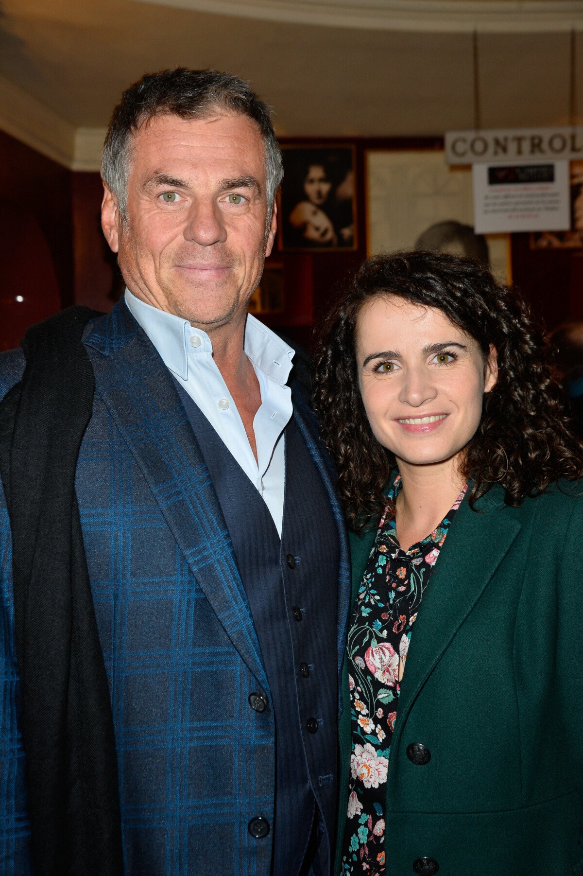 Photo Semiexclusif Bruno Gaccio et sa compagne AnneLaure Gruet Générale de la pièce