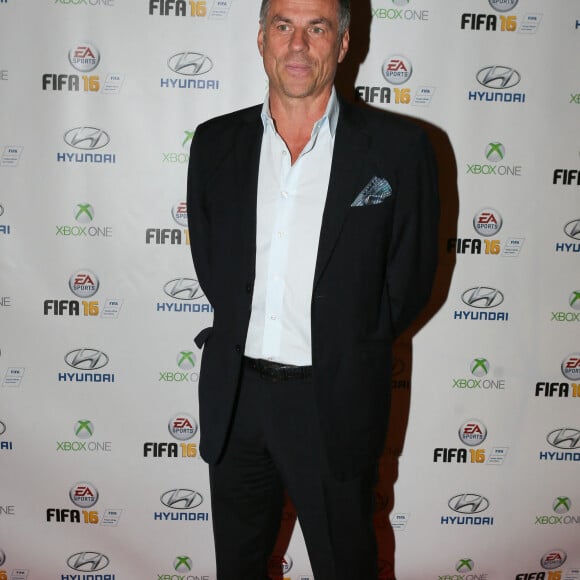 Bruno Gaccio - Soirée de lancement du jeu vidéo "FIFA 2016" au Faust à Paris, le 21 septembre 2015.