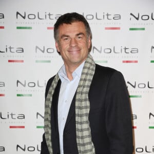 Exclusif - Bruno Gaccio - Anniversaire de l'incontournable programmateur de télévision et de radio Jacques Sanchez au restaurant branche NOLITA à Paris 8ème, le 29/05/2013.