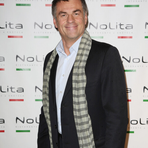 Exclusif - Bruno Gaccio - Anniversaire de l'incontournable programmateur de télévision et de radio Jacques Sanchez au restaurant branche NOLITA à Paris 8ème, le 29/05/2013.